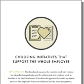 Choosing Initiatives that Support the Whole Employee