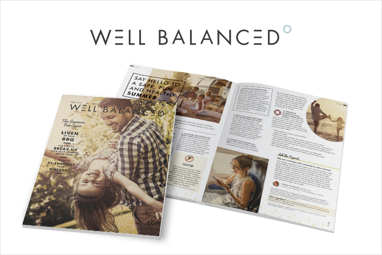 Well Balanced Employee Wellness Newsletter