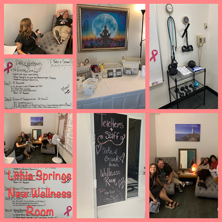 HCPS: Lithia Springs Wellbeing Room